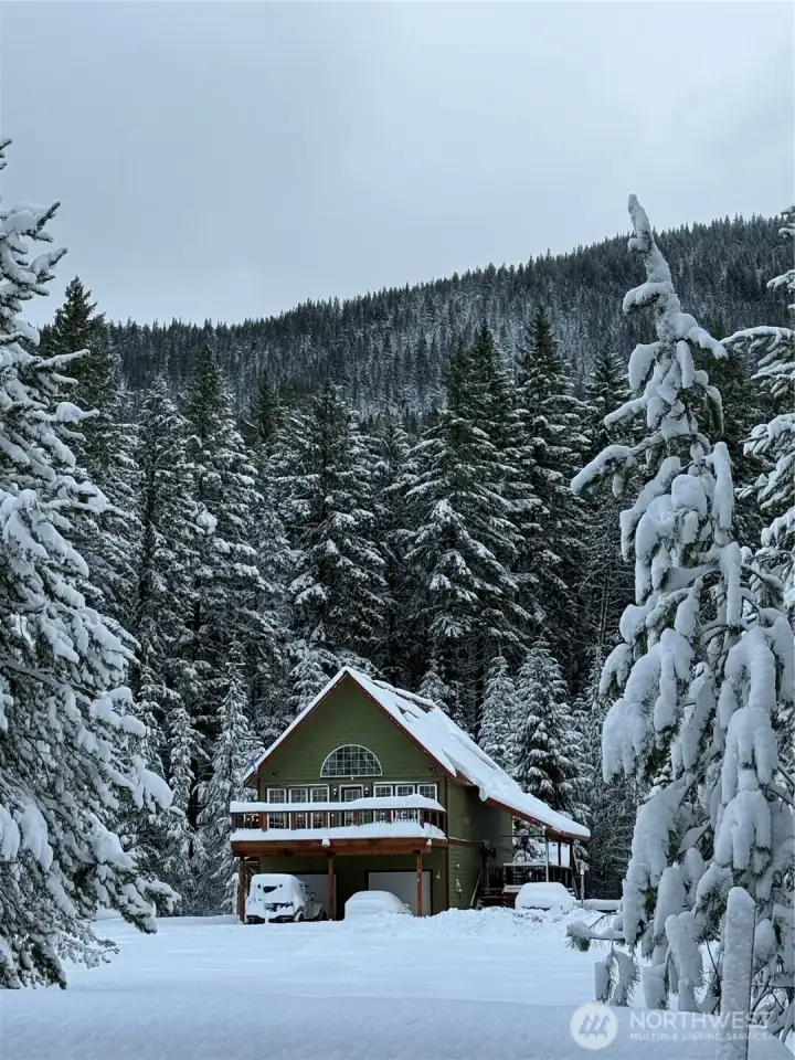 This is the winter wonderland home you have been looking for!