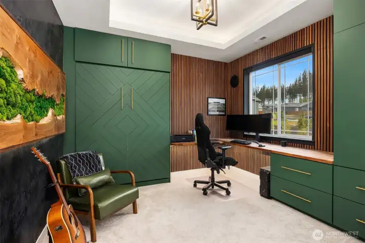 Main Level den with Murphy Bed