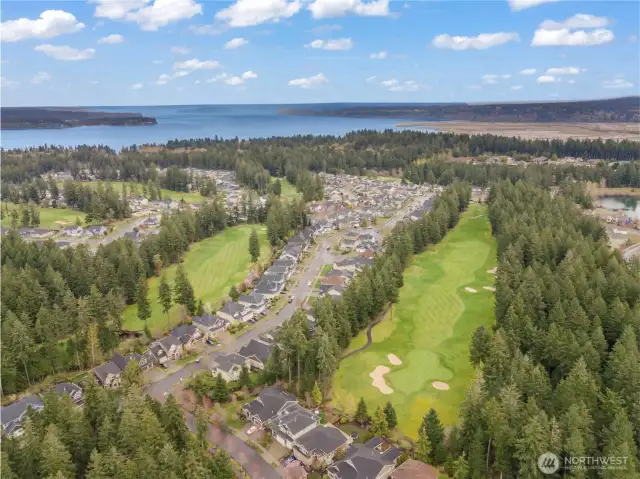 This stunning home is situated in a prime location offering unparalleled access to outdoor recreation. Golf enthusiasts will love the two professional courses woven throughout the community, while water lovers can take advantage of the nearby Puget Sound for kayaking, boating, and fishing. With endless opportunities for hiking, hunting, and exploring nature, this neighborhood is perfect for those seeking both adventure and tranquility.