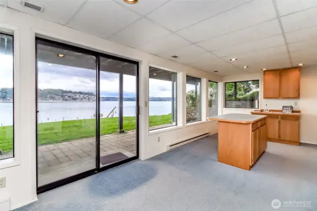 Lower level living