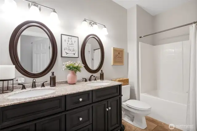 beautiful second bathroom