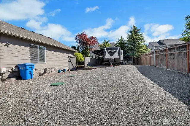 Tons of space for your RV and all the toys!