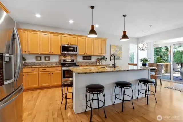 All Stainless Steel appliances stay!