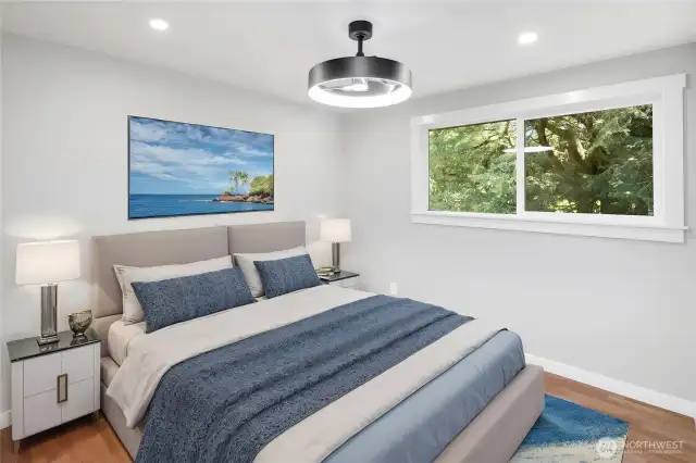 4th Bedroom Staged