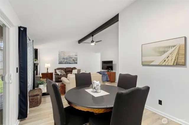 Breakfast nook or flex space