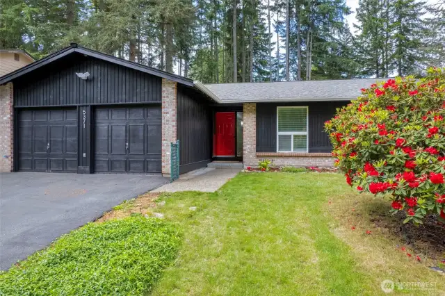 Mature landscaping for easy maintenance