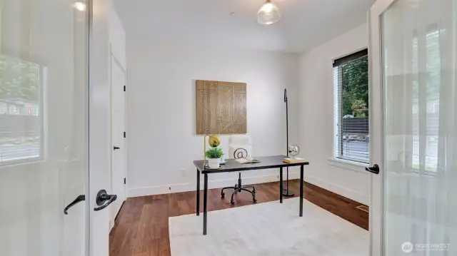 Home office or Bedroom on the main floor