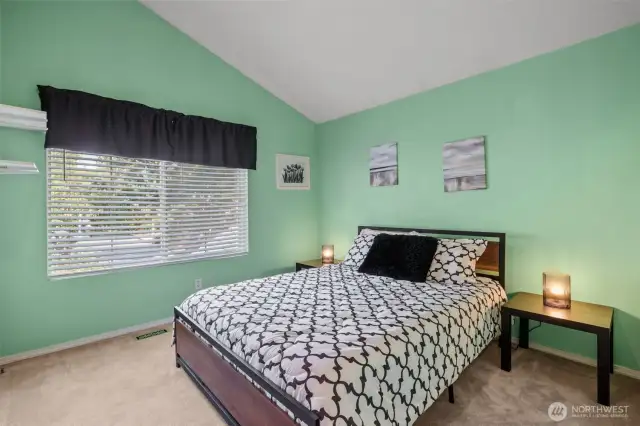 2nd Bedroom with Vaulted Ceilings!
