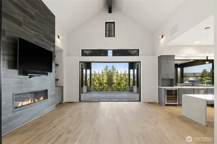 Stunning views from the living room