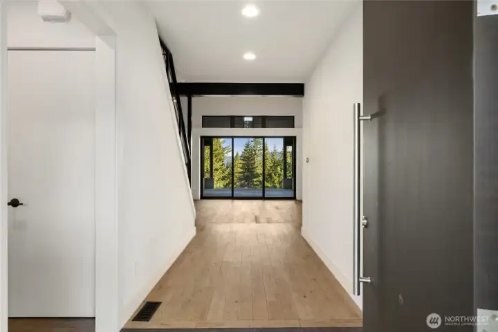 View from entry at the front door.