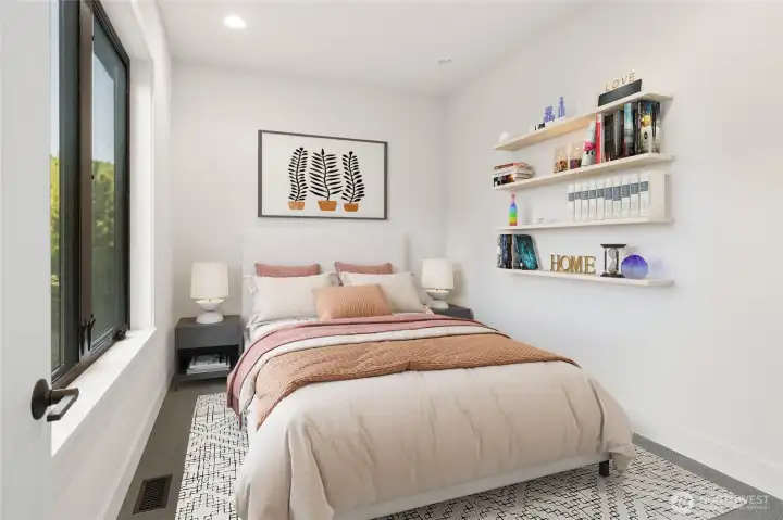 2nd Bedroom Staged