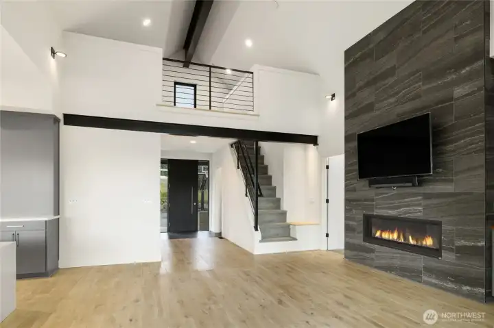 Stairs to Loft Area