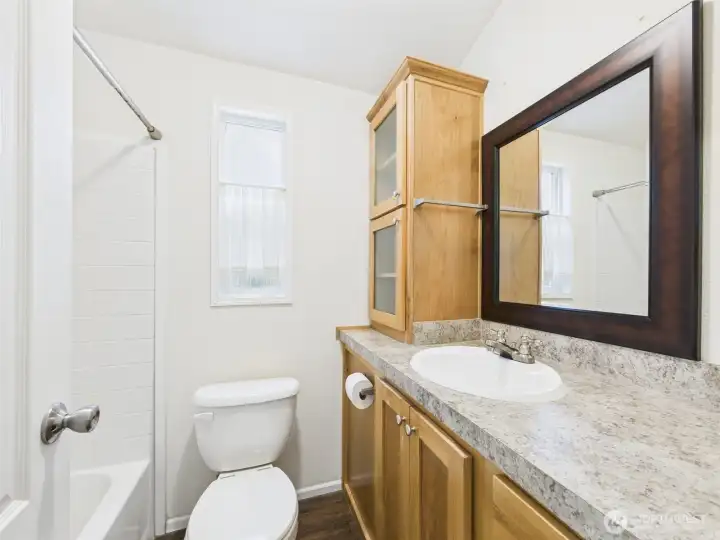 Tiny home full bathroom