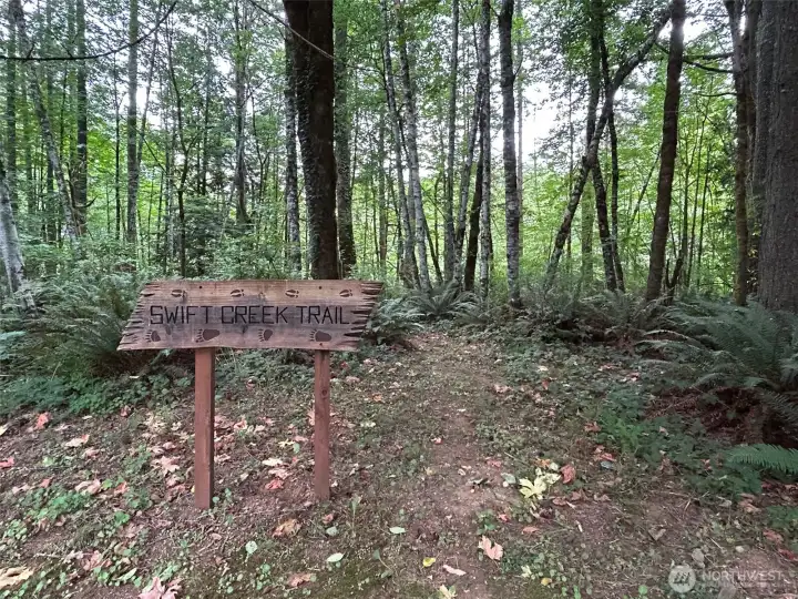 Follow the trail to Swift Creek!