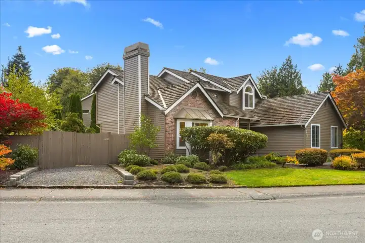 Right side of home with RV parking