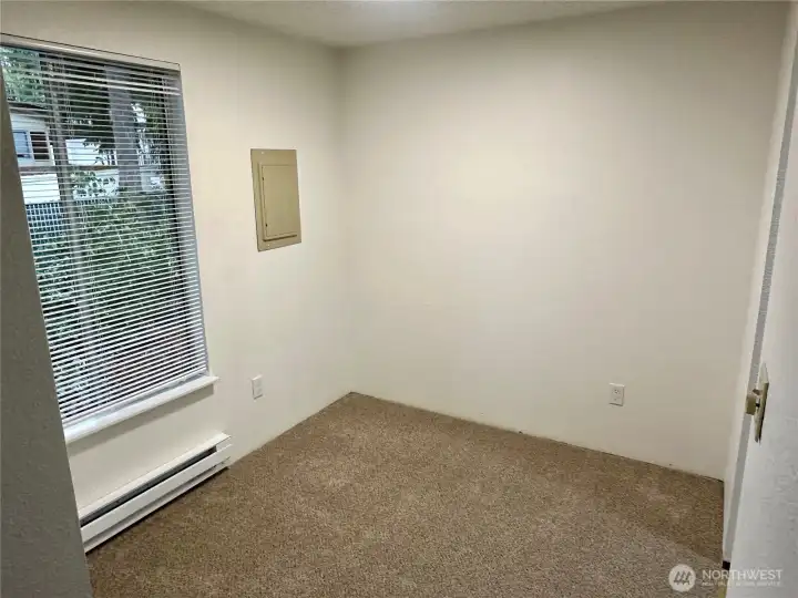 Bright open dining space