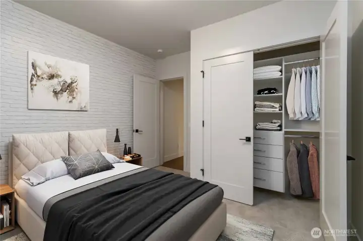 Lower level guest suite