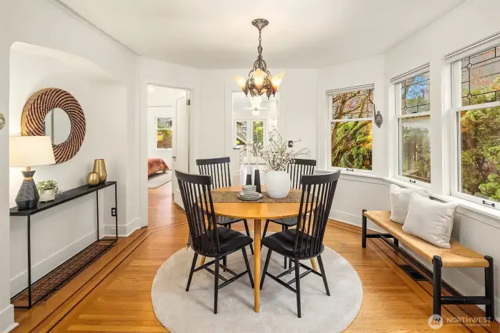 Octagon dining room!