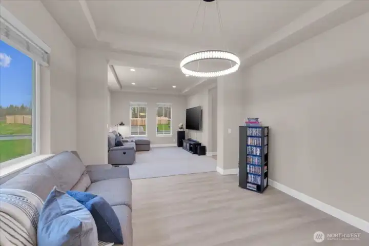 Formal Dining room to living room