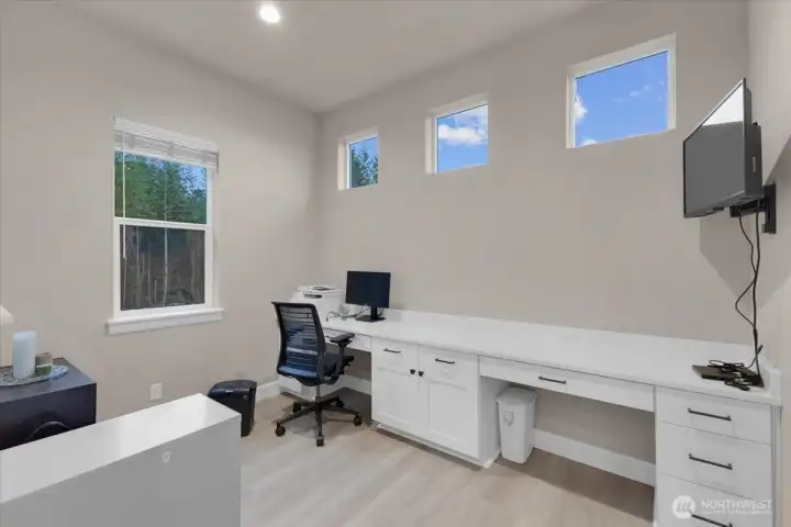 Office Nook by Kitchen