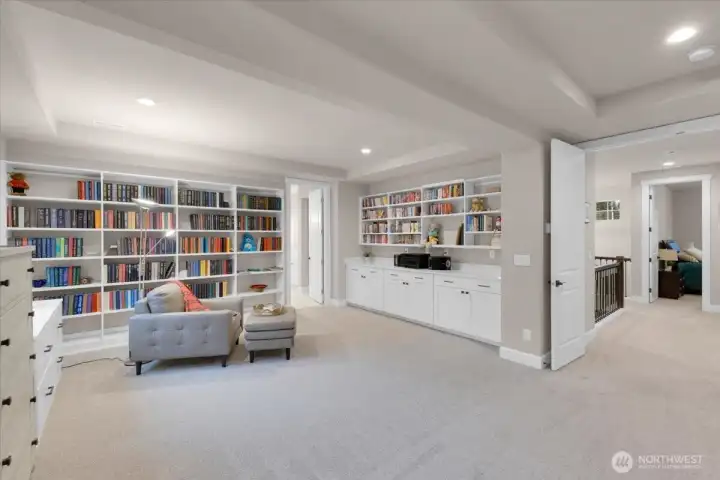 Counter Space is plumbed for sink.