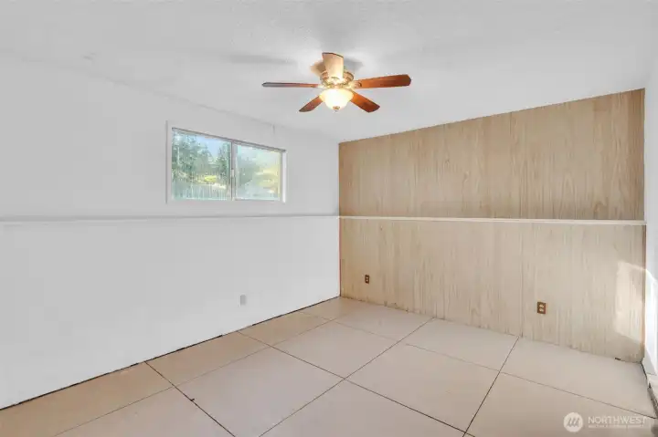 2nd bedroom on lower level