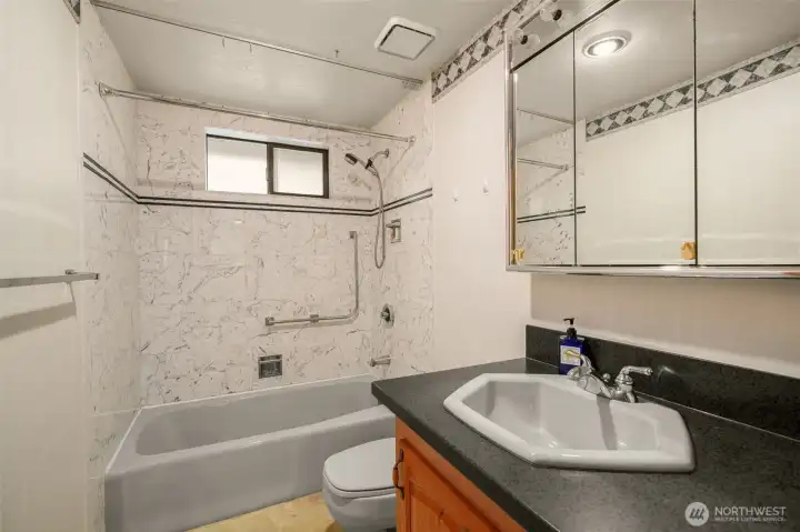 Hall bathroom