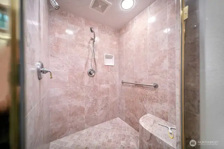 Tiled Shower