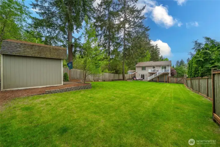So much green space for outdoor activities.