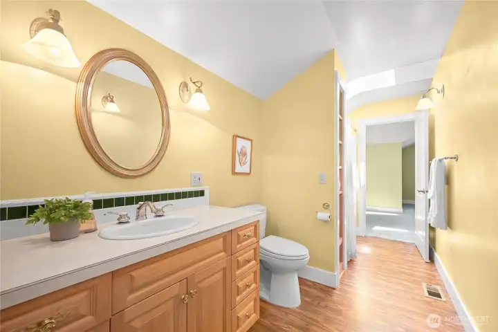 Upstairs bathroom