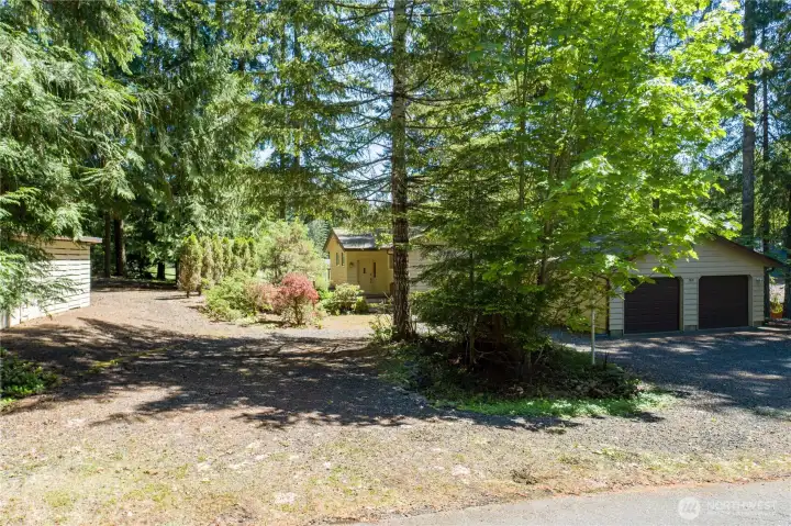 2nd lot and storage shed