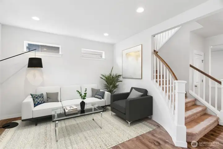Formal living room (Staged)