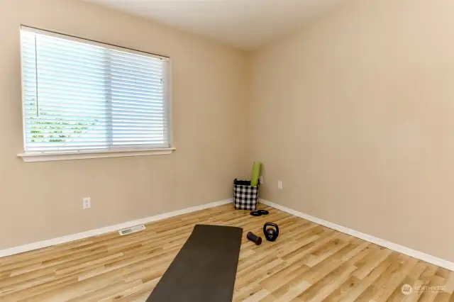 Another spare bedroom or workout room