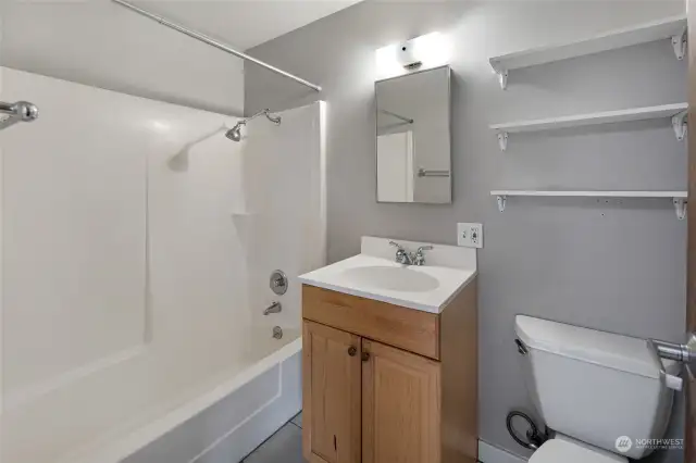 Studio 1 bathroom