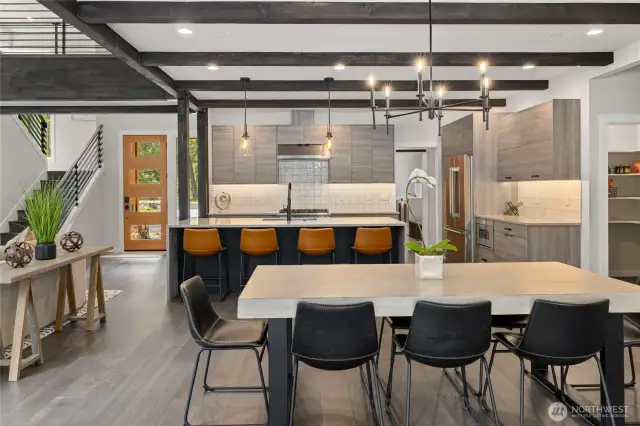 open concept kitchen