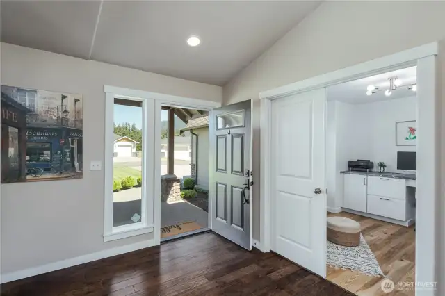 Entry with Office next to front door