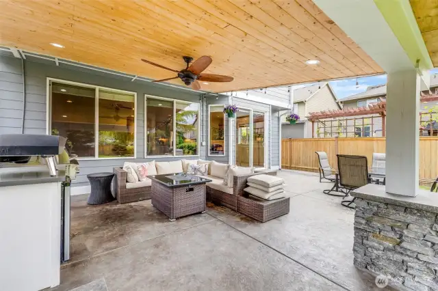 Great outdoor space.