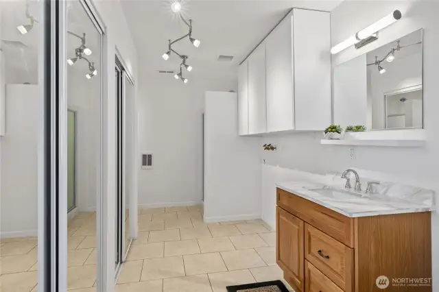3/4 bathroom