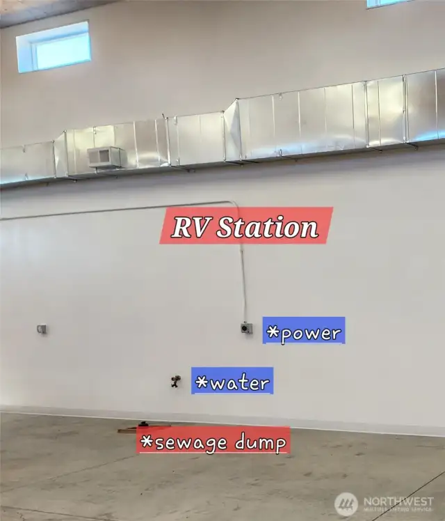 RV hookups ready to go!