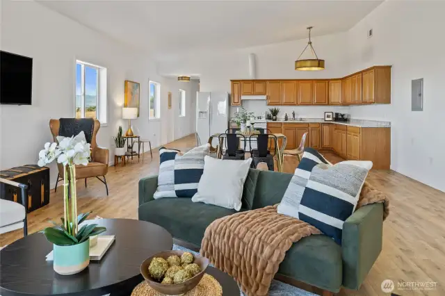 1,200 sqft of living space