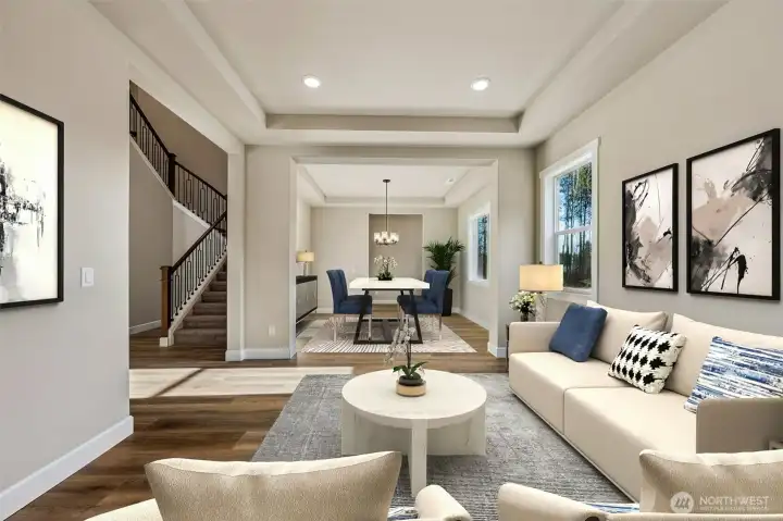 This photo is virtually staged. Features and finishes may vary.