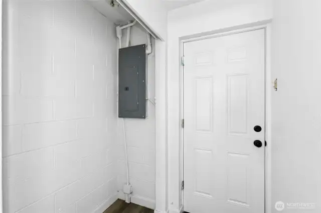 Inside Back Door