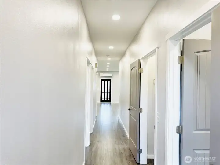 View down Hall Towards Front Door