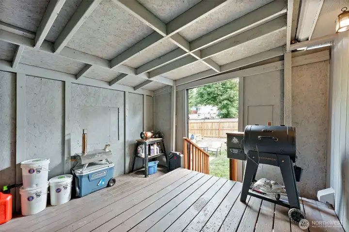 Storage off utility room