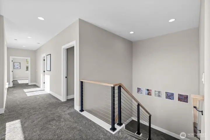 Extra Wide Hallway