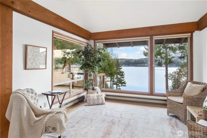 Open and yet private