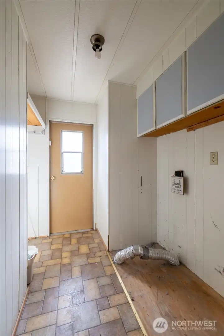 Laundry room/back door
