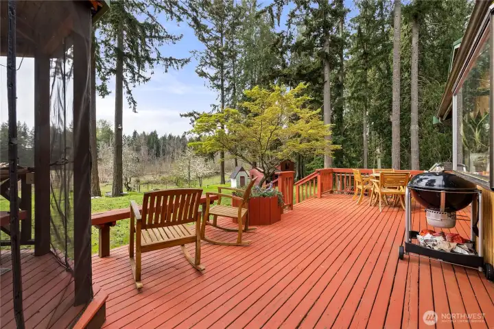 Great place for entertaining.