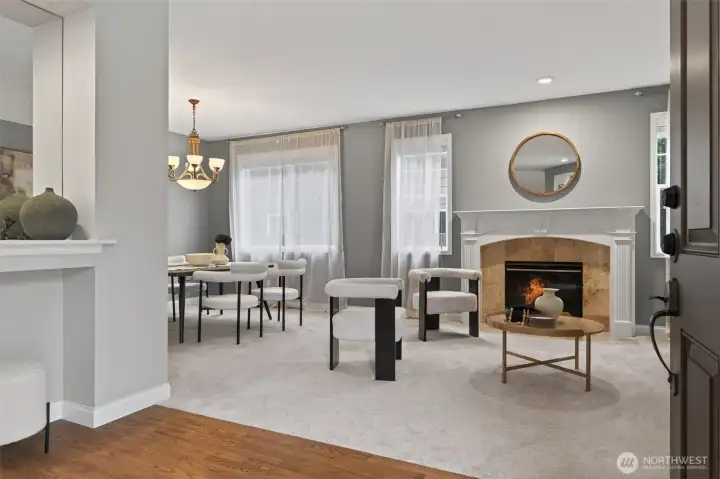 Sophisticated living spaces with refined finishes throughout.