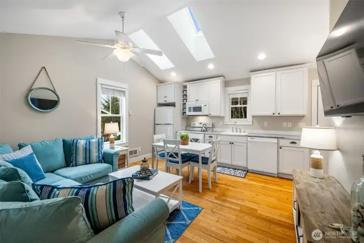 Big gathering spaces.